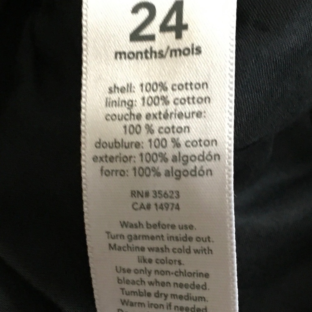 Carters Baby Girl Cotton Floral Dress&bloomer size 24 month. - Picture 6 of 8